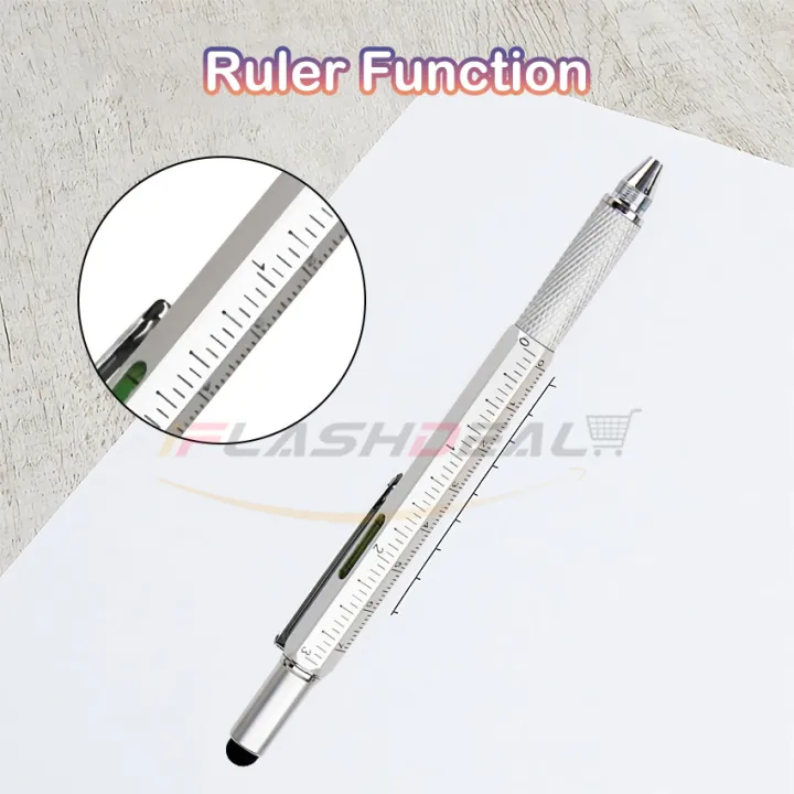 iFlashDeal%201%20PC%206%20in1%20Multifunctional%20Screwdriver%20Ballpoint%20Pen%20Touch%20Screen%20Touch%20Screen%20Stylus%20Design%20Tool%20School%20Office%20Stationery%20Pens%20-%20Image%205