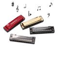 10 Hole Harmonica Mouth Organ Puzzle Musical Instrument Beginner Teaching Playing Gift Copper Core Resin Harmonica Harp. 