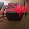 Explosion Gift Box for Anniversary. 