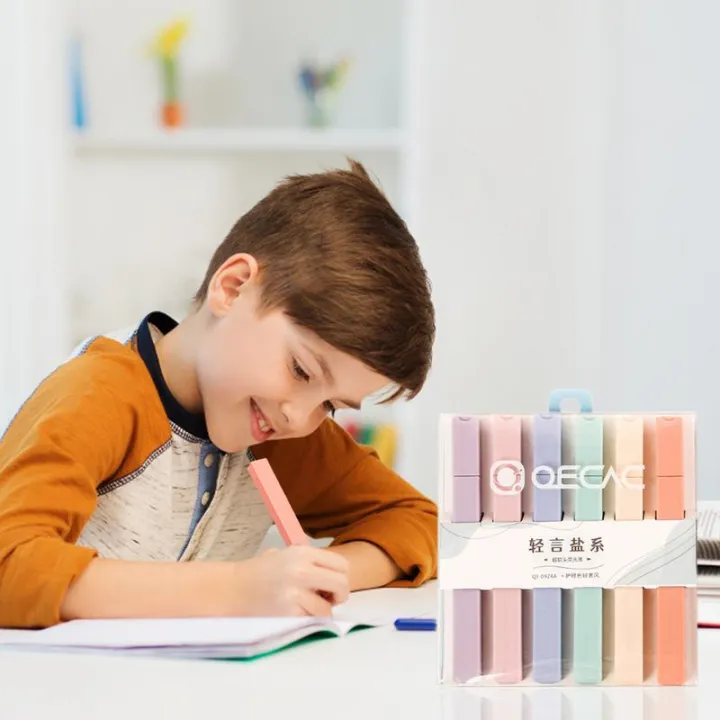 %E3%80%90Hot%E3%80%91%206%20Pcs/Set%20Brief%20Style%20Pale%20Color%20Highlighter%20Fluorescent%20Pen%20Art%20Markers%20Gift%20Stationery%20Highlighter%20Set%20Pastel%20Highlighters%20-%20Image%205