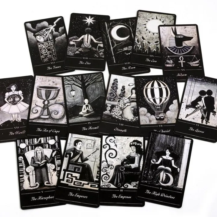 %E3%80%90New%20Arrivals%E3%80%91%E3%80%90New%20Arrivals%E3%80%9178Pcs%20Standard%20Tarot%20Decks%20The%20Phantomwise%20Tarot%20English%20Version%20Fate%20Divination%20Party%20Playing%20Tarot%20Decks%20For%20Gathering%20Game%20-%20Image%204