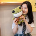 29cm cute plush animals stuffed soft frog to y wear sweater kids to ys birthday Christmas gift for girls boys. 