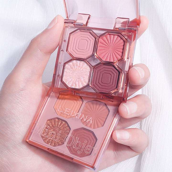 Mini Eye Shadow Palette Glitters Korean Eyeshadow Panel Rare Beauty ...