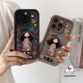 For Vivo Y22 Y36 Y17s Y35 Y15 Y16 Y17 Y27s Y27 Y12 Y11 Y20 Y12i Y21 Y30 Y22s Y15s Y31 Y12s Y50 Y02 Y91 Y15A Y21s Y33 Y91C Y20i Cartoon Colored Doodle Cute Girl Fireworks Soft Case. 