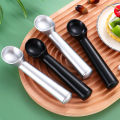 New Ice Cream Scoop / Portable Aluminum Alloy Non-stick Anti-feeze Ice Cream Scoop Spoon / Fruit Watermelon Baller Scoop Home Kitchen Accessories. 
