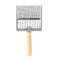 Hollow Wooden Handle Cat Litter Scoop Small Hole 2 in Pet Litter Shovel with Hook Large Kitten Toilet Cleaning Tool Feces Cleaning. 