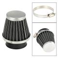 35mm-Universal Motorcycle Air Filter Motorbike Carburetor Air Intake Pipe Mushroom Head Repalcement. 