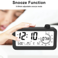 Digital Alarm Clock Visual Dual Display Countdown. 