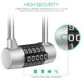 118mm Heavy Duty 5-Digit Combination Padlock Weatherproof Outdoor Security Code. 
