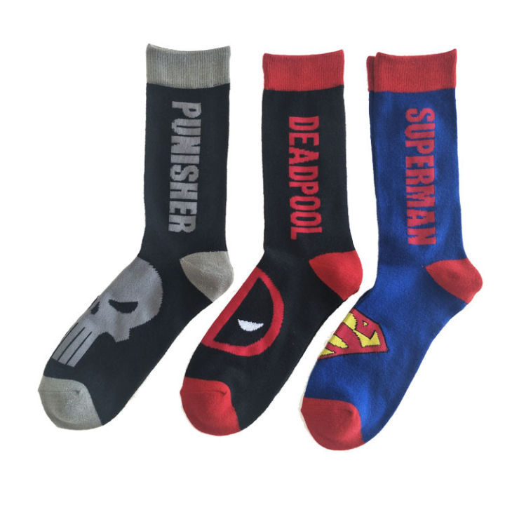 LeiyanLuxury%201pair%20Mens%20Cotton%20Superhero%20Socks%20Party%20Cosplay%20Costume%20Socks%20Elastic%20Skate%20Knee%20USA%20Captain%20Anime%20Stockings%20Couples%20Dress%20-%20Image%205