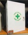 First aid box wood wall hanger. 