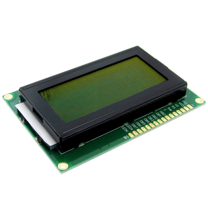 【beauty code】1604 16X4 16*4 Character LCD Module Display Screen LCM Yellow / Blue LED Backlight HD44780 IIC / I2C