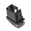 【Red】 5 Pin Light Switch Car Dashboard Button Connector Illuminated ON-OFF Rocker Switch Automobile Modification. 