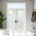 New Frosted Window Privacy Film Removable Static Cling Frosted Glass Stickers UV Blocking Window Stickers Glass Windows. 