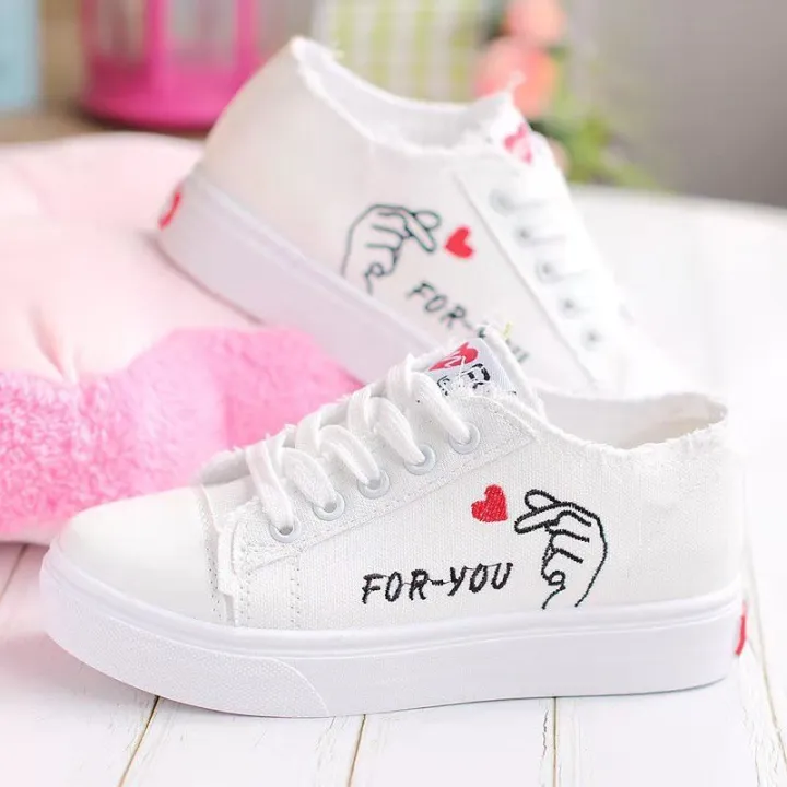 Canvas%20shoesinsWomen's2023Spring%20and%20Autumn%20New%20Girls'%20Sports%20Shoes%20Students%20Korean%20Style%20Versatile%20White%20Shoes%20Skate%20Shoes%20Women%20-%20Image%202