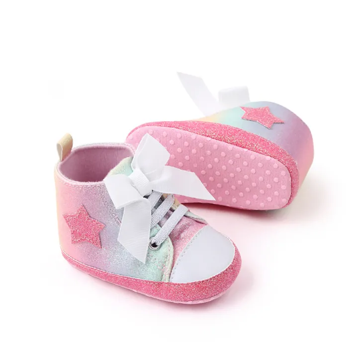 Kidlove%20Baby%20Girls%20Lace-up%20Toddler%20Shoes%20Elastic%20Band%20High-top%20Non-slip%20Soft%20Sole%20Baby%20Shoes%20-%20Image%208