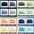 Egyptian Cotton Striped Bed Sheet with 2 Free Matching Pillow Cases | Hotel Quality | Beddings.lk. 