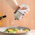Glass Seasoning Bottle Airtight Spice Dispenser for Household Picnic Camping 180ml. 