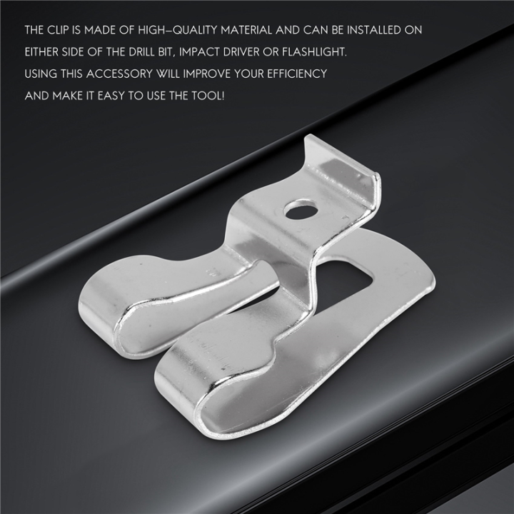 10Pcs Belt Clip Hook for Dewalt 20V Max Tools for DCD740B - Main Image