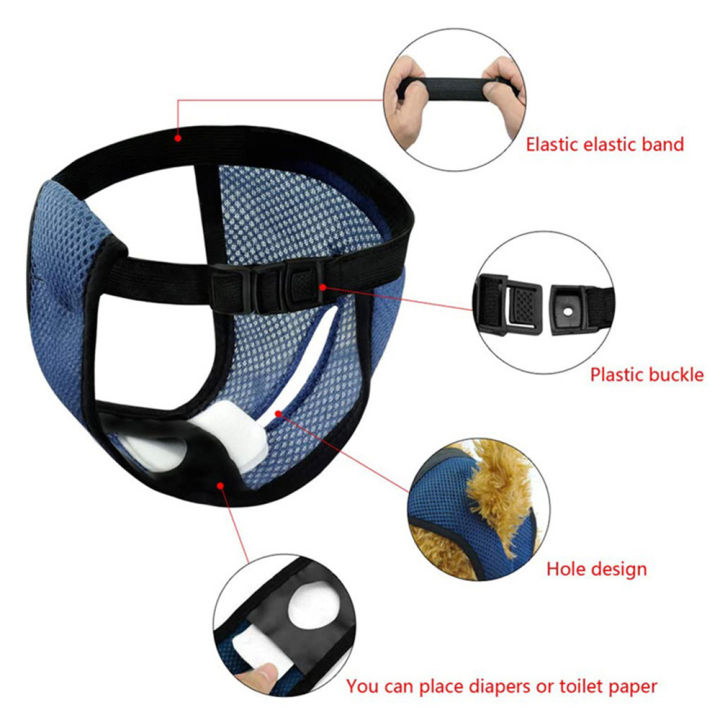Pet%20Safety%20Panties%20Dog%20Diaper%20Clothes%20Female%20Dog%20Physiological%20Pants%20Protective%20Trousers%20Washable%20Adjustable%20Dog%20Menstrual%20Pants%20-%20Image%202