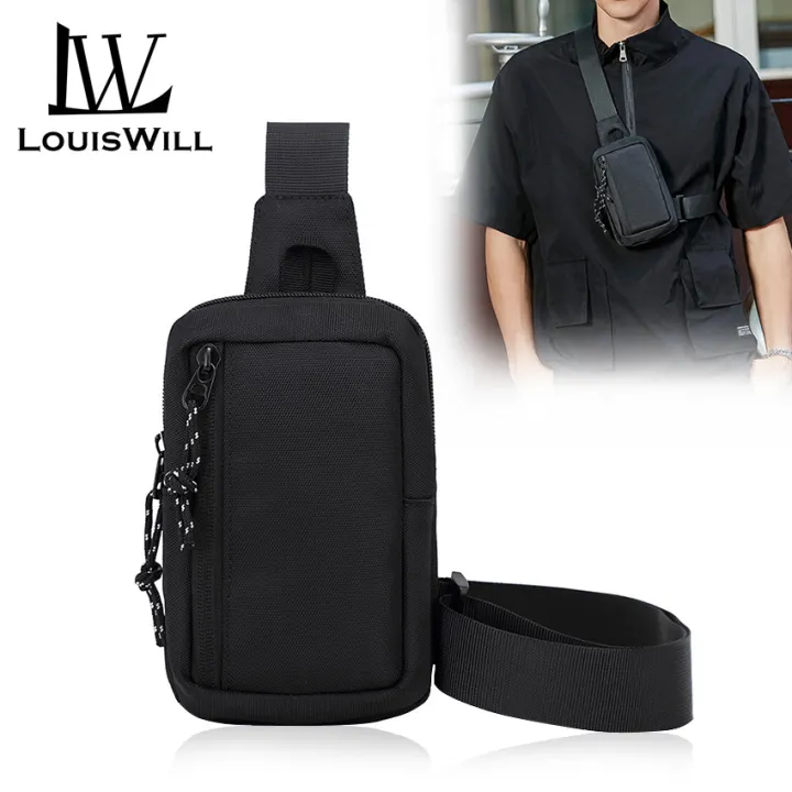 LouisWill%20Men's%20Bag%20Fashion%20Oxford%20Bag%20Mini%20Anti-Scratch%20Bag%20Wear-Resistant%20Diagonal%20Shoulder%20Bag%20Small%20Chest%20Bag%20Waterproof%20Crossbody%20Bag%20Unisex%20Small%20Chest%20Bag%20Mini%20Japanese%20Sport%20Fashion%20Sling%20Phone%20Bag%20-%20Image%202