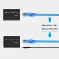 OYPFXMI USB2.0 Super Extender 100M 4Port USB to RJ45 480Mbps EU Plug & LVDS to Board to LVDS Supports Conversion Board. 