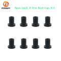 8pcs Motorcycle A-Arm Bushings Rear Suspension Kit Plastic Black Shock Absorber 0403-283 for Cat ATV 2004 400 Accessories. 