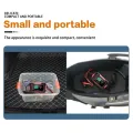 12V Le-ad A-cid Car Battery Charger Vehicle Car Pulse Maintenance Charger Auto Temperature Detection Pulse Repair Charger LCD Screen. 