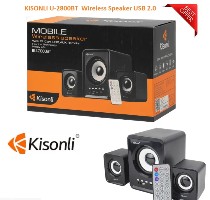 KISONLI%20U-2500BT%20%20Wireless%20Speaker%20USB%202.0%20-%20Image%203