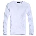 2024 Elastic Mens T-Shirt V-Neck Long Sleeve Men T Shirt For Male T-Shirts Man Clothing TShirt Brand Tees. 