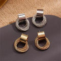 Retro Metal earrings Unique Wedding Fashion Small circle stud earrings Birthday party Multiple Women's earrings for Casual wear Evening wear Wedding occasions Gift for women Party accessories. 