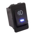4-Pins Universal 12V 35A Car Fog Light Rocker Switch LED Dashboard New. 