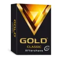 Gold Gift Box for Men - Valentines Male Bundle Pack with Cologne 100ML, Deo Spray 150ML, Aftershave 90ML & Hair Gel 100ML - Classic. 