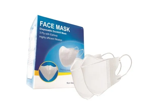 Duckbill%20Face%20Mask%203%20Layers%20Disposable%20Earloop%20Unisex%20Black%20&%20White%20(50PCS)%20-%20Image%203