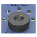 YT200 Portable Mini Projector LED Mobile Video Projector Kids Home Wired Same Screen Projector Easy To Carry. 