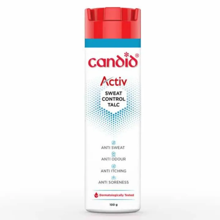Imported Candid Activ Sweat Control Talc Antiperspirant Powder - 100g