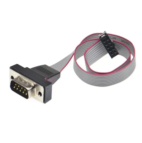 VGA%20Male%20DB9%20RS232%20Male%20to%2010%20Pin%20Serial%20Port%20Ribbon%20Power%20Cable%20Adapter%20232%20serial%20line%209-pin%20bezel%20motherboard%20line%20Cp-1-65-125L%20-%20Image%207