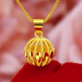 Gold Color Pendant Bird's Nest Lucky Clover Flower Heart Dangle For Women Charms Jewelry Necklace Accessories Wedding Party Gift Jessica. 