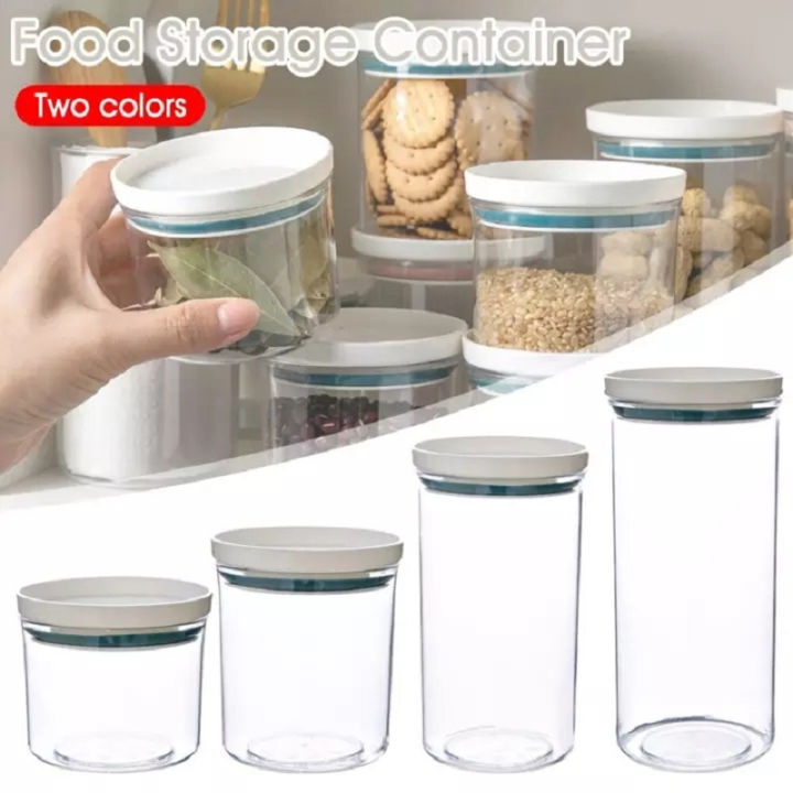 Japanese Style Stackable Airtight Food Storage Jar With Lids / Food ...