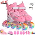 the Skating Shoes Children's Full Set3Years Old4Men's5Girls6Girls7Princess8Pink10Roller Skating12Roller Skating Beginner. 