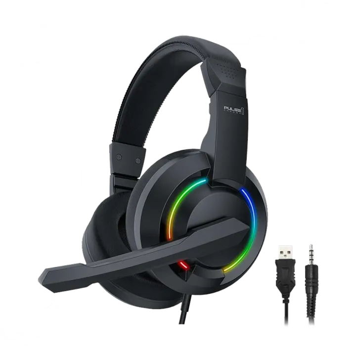 ARMAGGEDDON PULSE 1 CHROMA GAMING STEREO WIRED HEADPHONE WITH MIC | MOBILE GAMING
