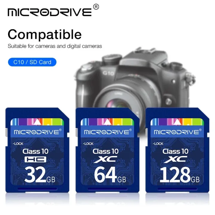 Standard%20SD%20Card%2064GB%20128GB%20256GB%20SDHC/XC%2016GB%2032GB%20Normal%20Full%20Size%20Flash%20SD%20Memory%20Card%20High%20Speed%20for%20Camera%20-%20Image%202