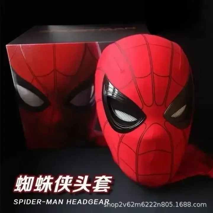 spider%20man%20toys%20Remote%20Control%20Spiderman%201:1%20Electronic%20Mask%20Moving%20Eyes%20Spider%20Man%20Cosplay%20Elastic%20Headgear%20Model%20Toys%20Adult%20Boy%20Birthday%20Toys%20-%20Image%206