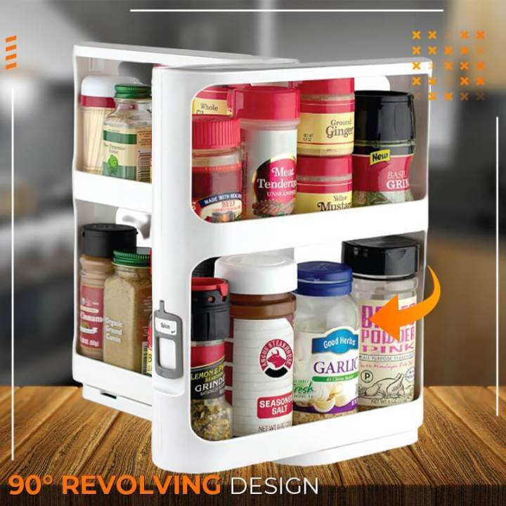 Home%20Kitchen%20Spice%20Organizer%20Rack%20Multi-Function%20Rotating%20Storage%20Shelf%20Slide%20Kitchen%20Cabinet%20Cupboard%20Organizer%20Storage%20Rack%20-%20Image%202