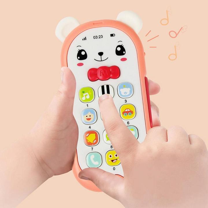 Baby Phone Mobile Early Educational Learning Machine Kids Gifts Telephone Music Sound Baby