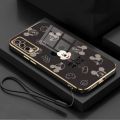 Vivo Y91 Y91C Y95 Y93 Y93s Vivo Y77 Y75 Y55 Y30 5G Y53 V5 V5s Casing Mickey Family Mobile Case Cute Mouse Straight Edge Full Camera Protected Cover. 