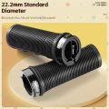 WEST BIKING Children's Bicycle Rubber Grip Alloy Lock Anti Slip Rubber Bicycle Grip Double Aluminum Lock Bicycle Grip. 