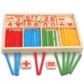 Mathematical Intelligence Stick for Kids  Pre-School Montessori Educational Toys  Early Learning. 