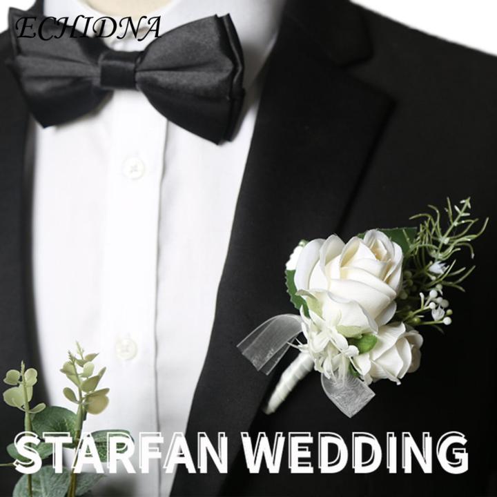 Confidence-boosting%20Brooch%20Elegant%20Flower%20Shaped%20Groom%20Brooch%20for%20Wedding%20Suit%20Coat%20Decorative%20Corsage%20Pin%20for%20Men's%20Formal%20Attire%20Imitation%20Rose%20Flower%20Lapel%20Pin%20for%20Groomsmen%20Style%20Fashion%20Accessory%20-%20Image%205