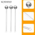 ECHIDNA Beverage Stirrer Round Top 19.5cm Disco Ball Beverage Stirrer Swizzle Stick. 